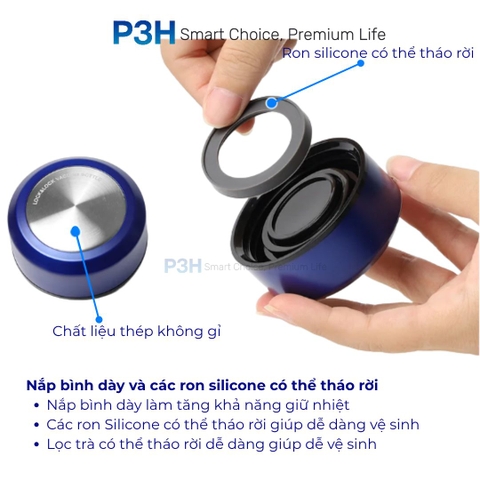 Bình Giữ Nhiệt LocknLock Vacuum Bottle 800ml LHC6180