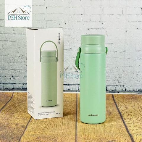 Bình giữ nhiệt LocknLock Wannabe Screw Tumbler 450ml LHC4246