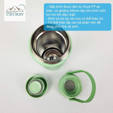 Bình giữ nhiệt LocknLock Wannabe Screw Tumbler 450ml LHC4246