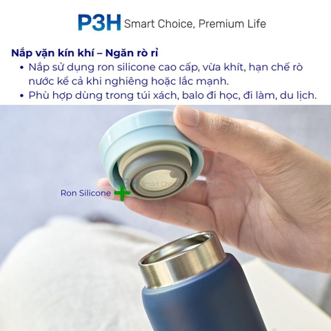 Bình Giữ Nhiệt Mini Inochi Fuji Cylin 200ml – Nhỏ Gọn, Đẹp Tinh Tế, Mang Đi Mọi Nơi P3H