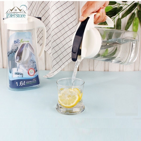 Bình nước Lock&Lock nhựa Tritan Bisfree One Touch dung tích 1.6L/2L ABF631 ABF632