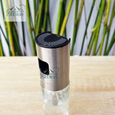 Bình xịt dầu ăn Lock&Lock CKO109 dung tích 100ML bằng thủy tinh kèm phểu và cọ rửa