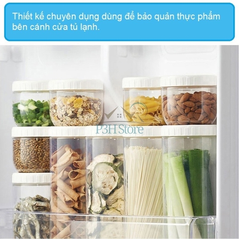 Bộ 6 hộp bảo quản interlock Lock&Lock INL303S010