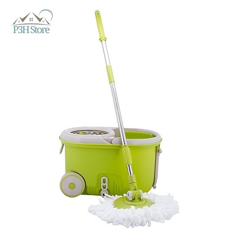 Bộ lau nhà 360 độ lồng vắt inox Lock&Lock Walkable MOP-L003