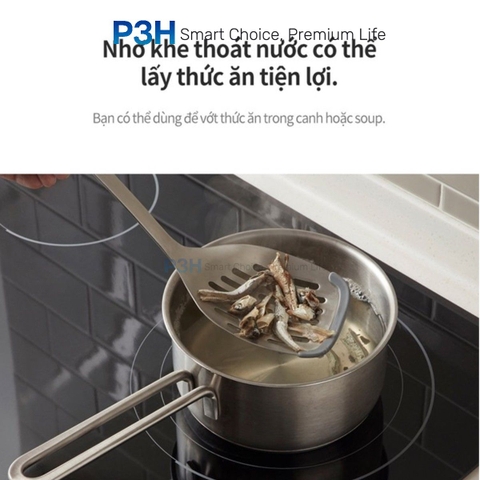 Bộ Dụng Cụ Nhà Bếp LocknLock Good Care 6 Món CKT330S01 Chống Dính, Chịu Nhiệt Tốt, Có Giá Treo Tiện Lợi P3H