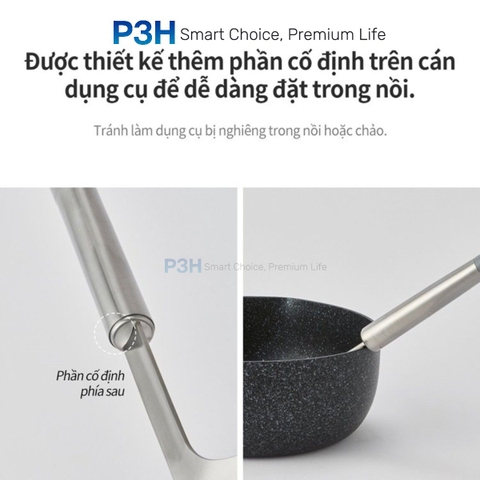 Bộ Dụng Cụ Nhà Bếp LocknLock Good Care 6 Món CKT330S01 Chống Dính, Chịu Nhiệt Tốt, Có Giá Treo Tiện Lợi P3H