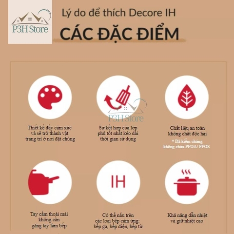 Bộ nồi chảo sâu lòng Lock&Lock Christmas Decore LDE1202IHS01