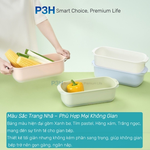 Bộ Thau Rổ Inochi Yoko CLOUD Sự Lựa Chọn Hoàn Hảo Cho Không Gian Bếp Hiện Đại P3H