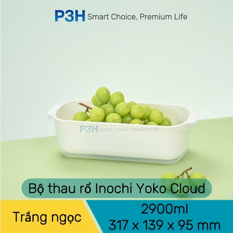 Bộ Thau Rổ Inochi Yoko CLOUD Sự Lựa Chọn Hoàn Hảo Cho Không Gian Bếp Hiện Đại P3H