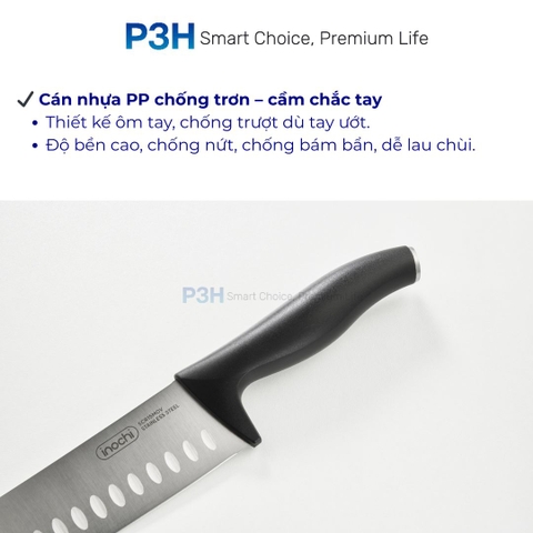 Bộ dao kéo nhà bếp Inochi Sakai Plain chất liệu cao cấp thiết kế tinh tế sắc bén bền bỉ P3H