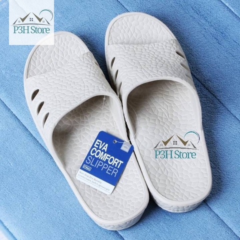 Dép nhà tắm Lock&Lock êm ái chống trơn trợt màu Beige ETM643 ETM644