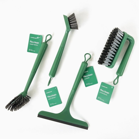 Dụng cụ vệ sinh đa năng LocknLock bàn chải chà sàn , cọ chà rửa nhà tắm toilet , cây gạt nước - màu xanh lá ETM916GRN ETM917GRN ETM918GRN ETM919GRN