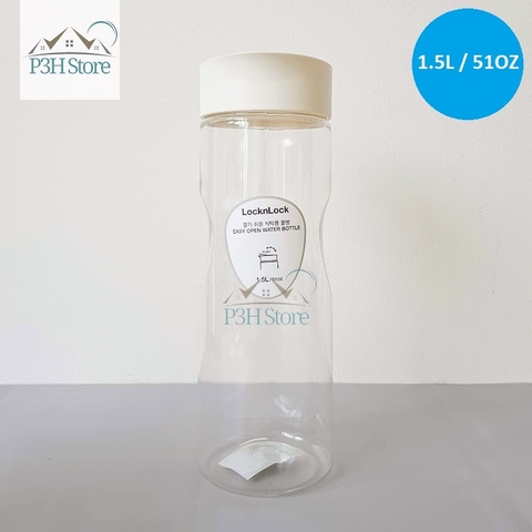 Bình nước Lock&Lock Easy Open với nắp thiết kế mở bằng 1 chạm dung tích 1.2L HAP813N 1.5L HAP814N