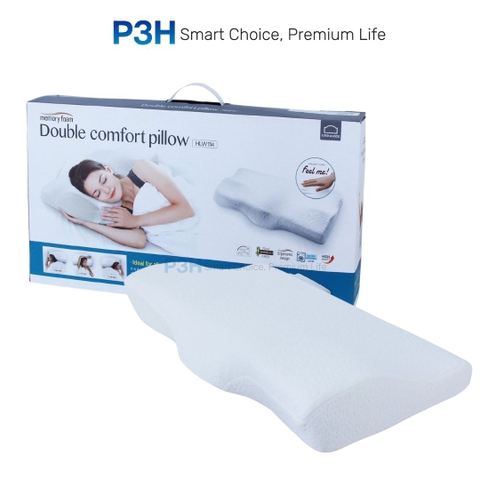 Gối Memory Foam Lock&Lock Êm ái, nâng đỡ cột sống, hỗ trợ ngủ ngon HLW114 P3H Store