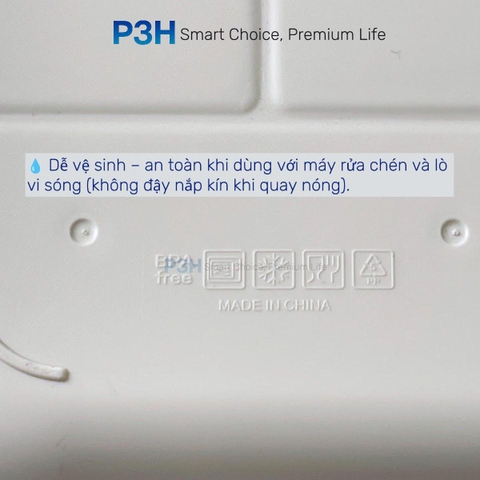 Hộp cơm LocknLock chia 5 ngăn kèm muỗng nĩa hộp sốt LCB952 dung được lò vi song tiện lợi an toàn dễ vệ sinh P3H