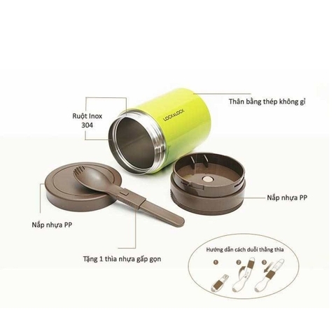 Hộp giữ nhiệt Food Jar Lock&Lock 500ml LHC8024