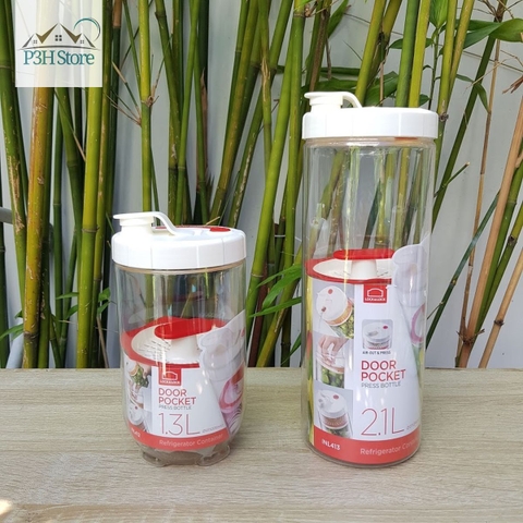 Hũ muối dưa cà có lưới chèn Lock&Lock hộp bảo quản thực phẩm dung tích 1.3L INL412  2.1L INL413