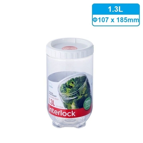 Hộp nhựa bảo quản thực phẩm Lock&Lock Interlock dung tích 500ml đến 2.1L INL301 INL302 INL303 INL403