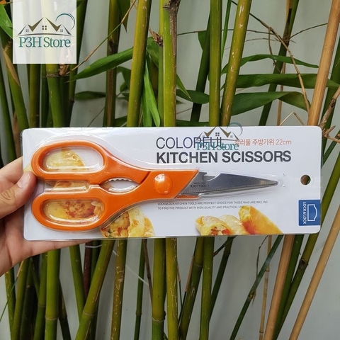 Kéo nhà bếp đa năng Lock&lock Colorful dài 22cm F00098