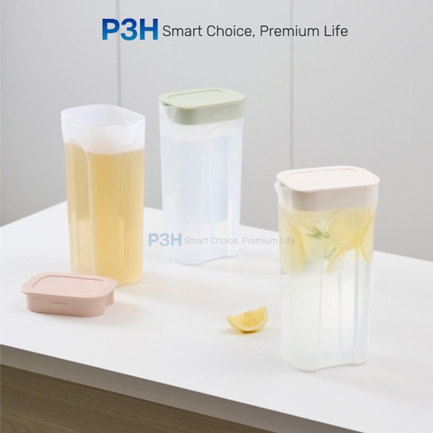 Bình nước Inochi Kita Bold 1.4L nhỏ gọn dùng trữ nước hộc cánh cửa tủ lạnh P3H