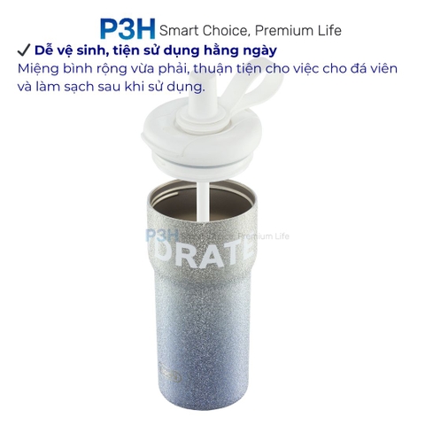 Ly Giữ Nhiệt Fuji Bubble Inochi 600ml Giữ Trọn Nhiệt Độ, Nâng Tầm Phong Cách Mỗi Ngày P3H