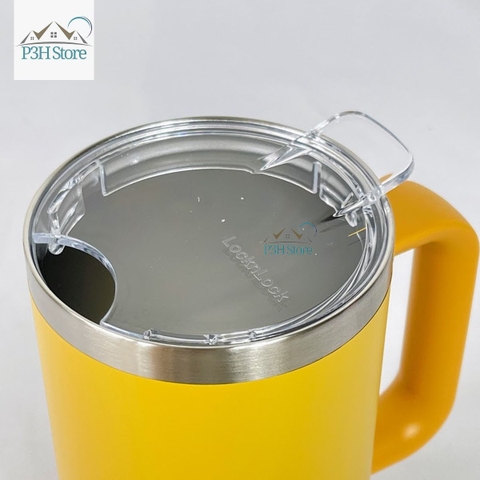 Ly giữ nhiệt Lock&Lock Flat Table Mug 730ml LHC4320 cố giữ nhiệt dung tích lớn thời trang