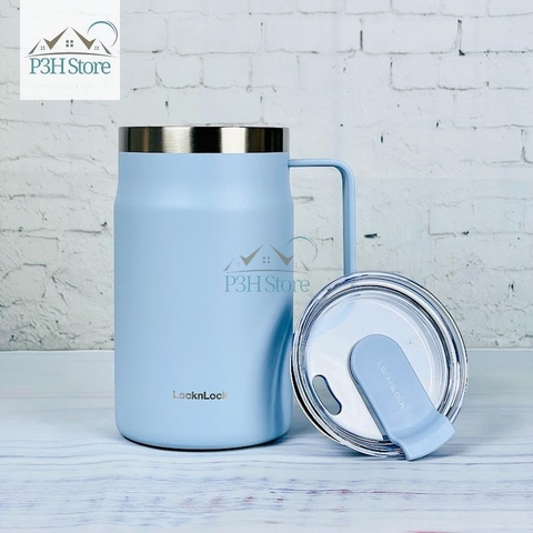 Ly giữ nhiệt Lock&Lock Metro Mug 600ml bằng thép không gỉ ca , cốc LHC4282
