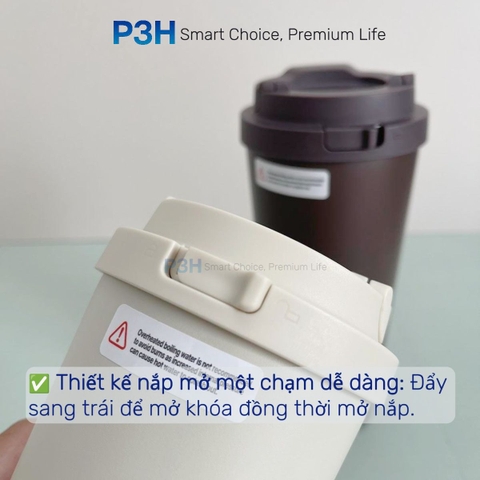 Ly Giữ Nhiệt Lock&Lock lòng ly phủ sứ 550ml Energetic CERAMIC Tumbler LHC3414 P3H Store