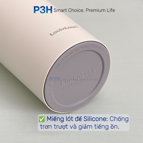 Ly Giữ Nhiệt Lock&Lock lòng ly phủ sứ 550ml Energetic CERAMIC Tumbler LHC3414 P3H Store