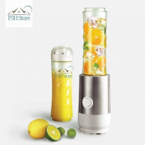 Máy Xay Sinh Tố Mini Lock&Lock kèm 2 bình dung tích 0.6L EJM241