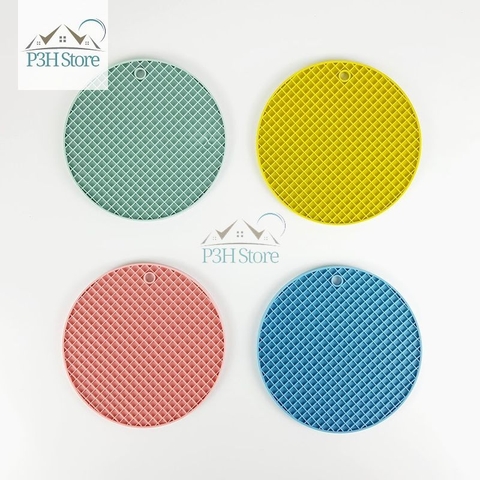 Miếng lót nồi nhấc nồi Lock&Lock bằng silicone chịu được nhiệt độ cao 200 độ C màu Pastel CKT218