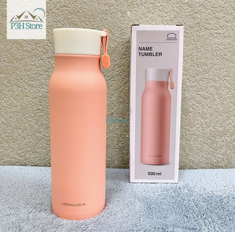 Bình giữ nhiệt Lock&Lock Name Tumbler 500ml LHC4125