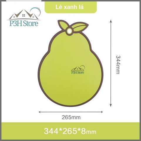 Thớt nhựa kháng khuẩn Lock&Lock viền Silicone nhiều hình dạng màu sắc CSC55