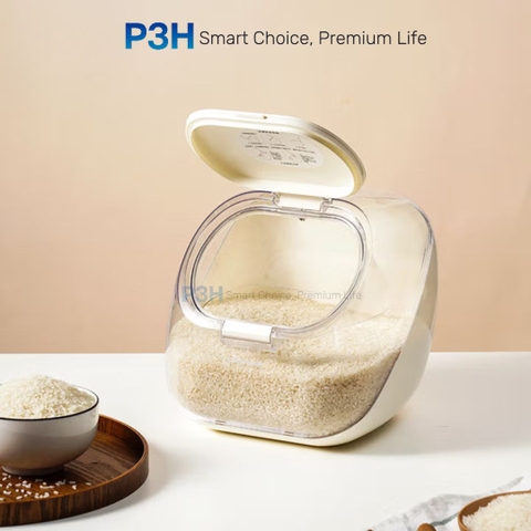 Thùng Đựng Gạo LocknLock 5.7L HPL581 kèm cốc đong – Thiết kế thông minh, tiện lợi cho mọi căn bếp P3H