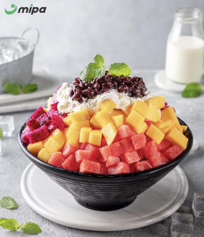 List Bingsu của Mipa Coffee