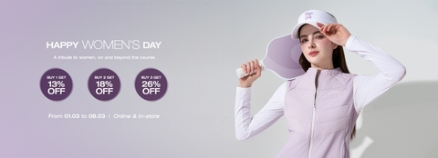 MIPA GOLF – TÔN VINH PHÁI ĐẸP NHÂN NGÀY 8/3