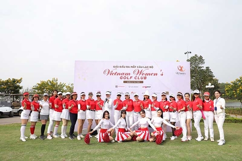 Những golfer nữ có thành tích tốt trong giải golf ra mắt CLB “Vietnam Women’s Golf Club”