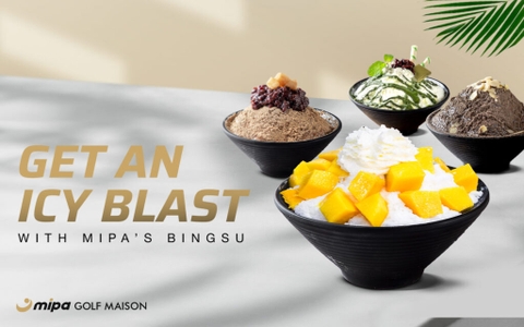 List Bingsu của Mipa Coffee