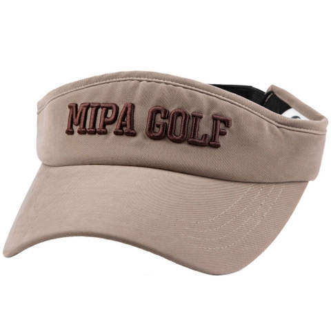 Basic Golf Visor - Brown