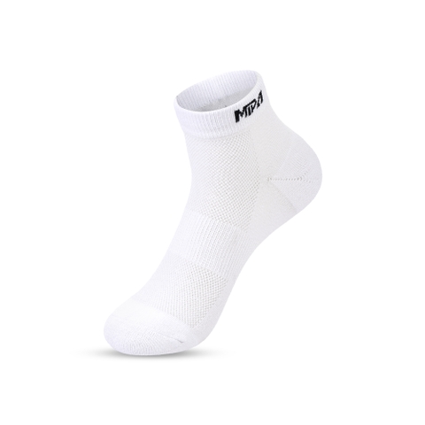 Short Neck Socks - White