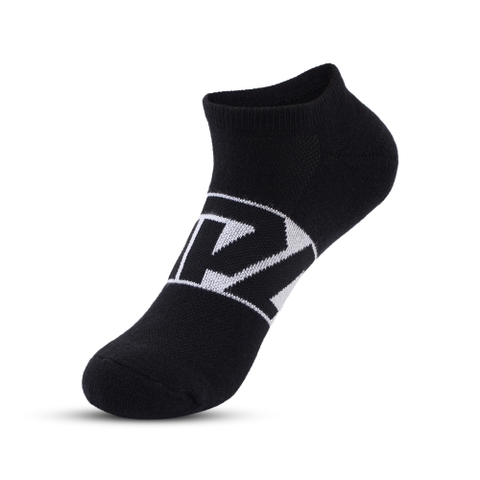 Short neck Socks Men - Black