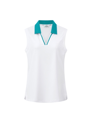 Daphne Tank - White Green