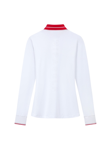Leilani Top - White Red