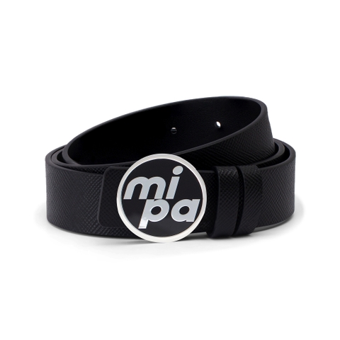 Men Circle Belt - Black