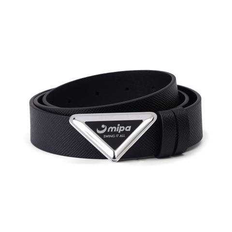 Men Triangle Belt - Black