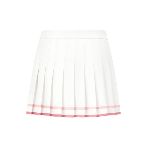 Caily Skirt - White Pink
