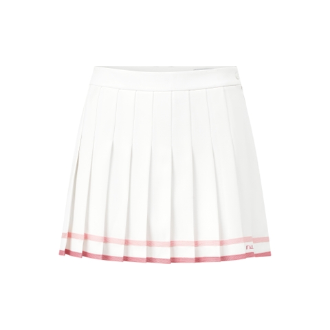Caily Skirt - White Pink