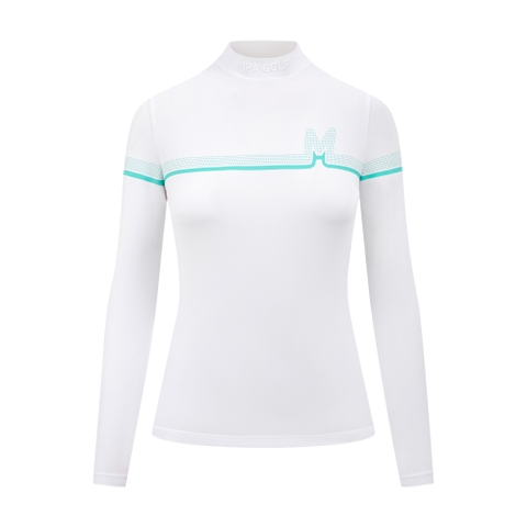 Drone Top - White Mint