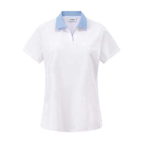 Elene Top - White Blue