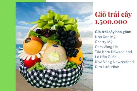 Giỏ trái cây 1 triệu 500k mã HL1503